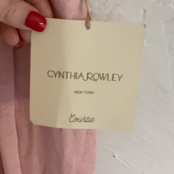 Cynthia Rowley Woman Linen Blend Open Front Cardigan, Size 2X, Pink, NWT - Picture 7 of 7